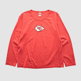 Fanatics Kansas City Chiefs NFL 2000s Long Sleeve T-shirt Red Vintage