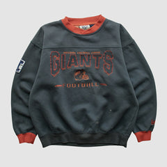Fanatics New York Giants Lee Apparel 90s Pullover Sweatshirt Charcoal Vintage