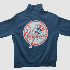 New York Yankees Genuine Merchandise 2010s Full Zip Sweatshirt - Navy - XXVintage - Fanatics Sale