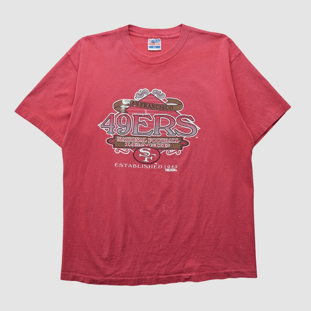 Fanatics San Francisco 49ers Trench 90s T-shirt Red Vintage