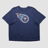 Fanatics Tennessee Titans Reebok 2000s T-shirt Navy Vintage
