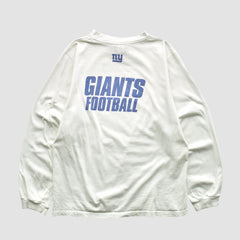 Fanatics New York Giants 2000s Long Sleeve T-shirt White Vintage