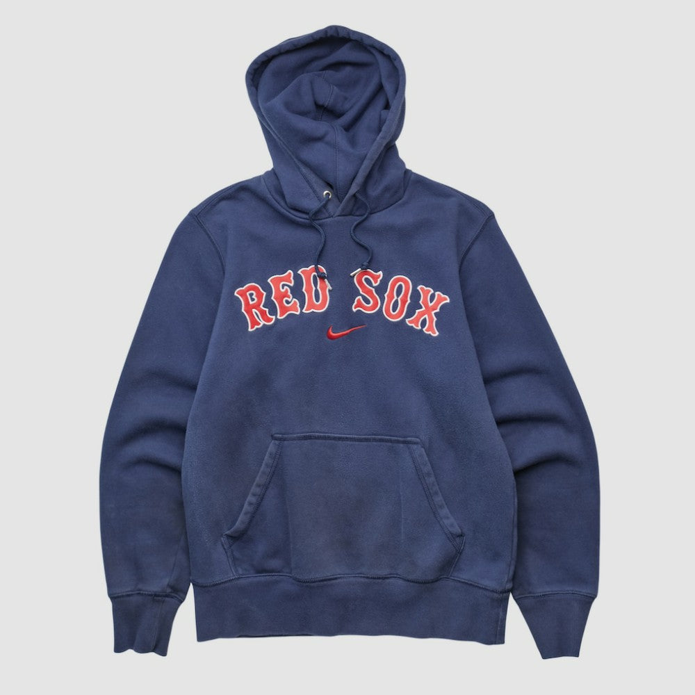 Boston Red Sox Nike 2010s Hooded Pullover Sweatshirt - Navy - XVintage - Nike Online