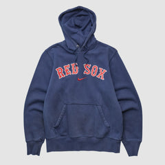 Boston Red Sox Nike 2010s Hooded Pullover Sweatshirt - Navy - XVintage - Nike Online
