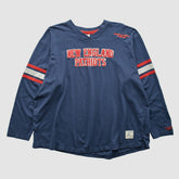 Fanatics New England Patriots NFL 2000s Long Sleeve T-shirt Navy Vintage