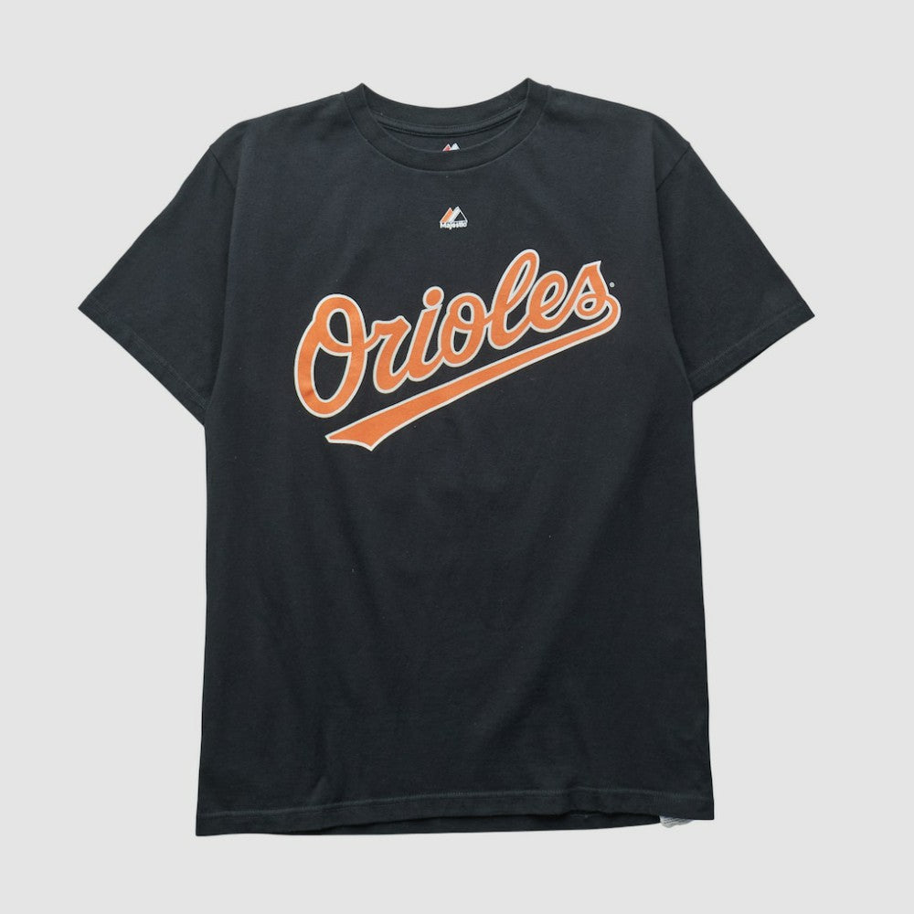 Baltimore Orioles Majestic 2000s T-shirt - Black - Vintage - Fanatics Online