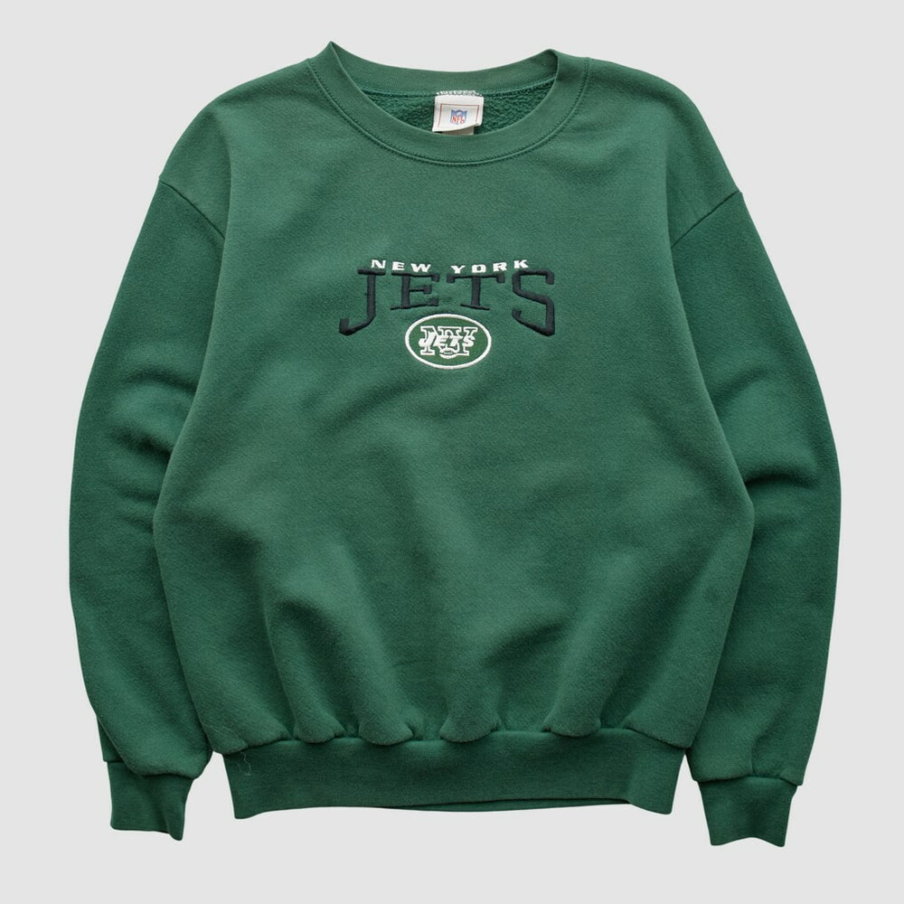 Fanatics New York Jets NFL 2000s Pullover Sweatshirt Green Vintage