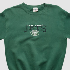 Fanatics New York Jets NFL 2000s Pullover Sweatshirt Green Vintage