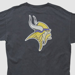 Fanatics Minnesota Vikings NFL 2000s Long Sleeve T-shirt Black Vintage