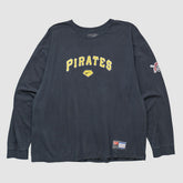 Pittsburgh Pirates Nike 2000s Long Sleeve T-shirt - Navy - XVintage - Nike Discount