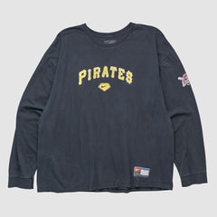 Pittsburgh Pirates Nike 2000s Long Sleeve T-shirt - Navy - XVintage - Nike Discount