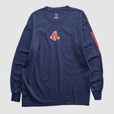 Boston Red Sox Lee Apparel 2000s Long Sleeve T-shirt - Navy - Vintage - Fanatics on Sale