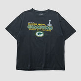 Fanatics Green Bay Packers NFL 2011 T-shirt Black Vintage