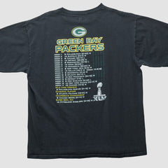 Fanatics Green Bay Packers NFL 2011 T-shirt Black Vintage