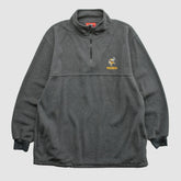 Fanatics Minnesota Vikings NFL 2000s 1/4 Zip Sweatshirt Dark Heather Gray Vintage