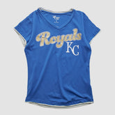 Kansas City Royals Carl Banks 2010s T-shirt - Blue - Vintage - Fanatics Lifestyle