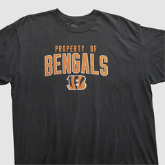 Fanatics Cincinnati Bengals Reebok 2000s T-shirt Black Vintage
