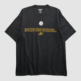 Fanatics Pittsburgh Steelers Reebok 2000s T-shirt Black Vintage