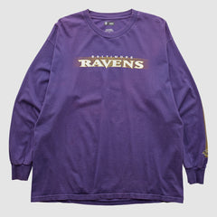 Fanatics Baltimore Ravens NFL 2010s Long Sleeve T-shirt Purple Vintage