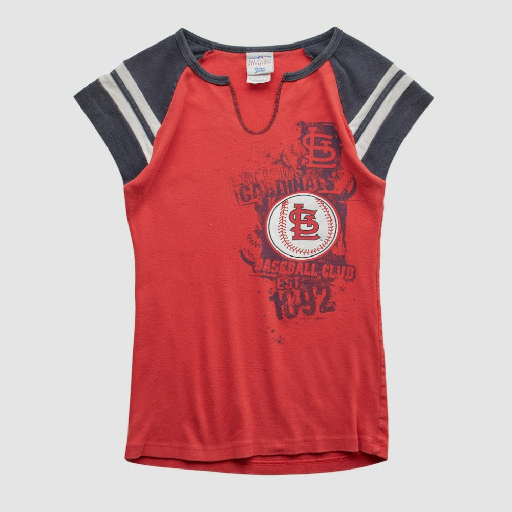 St. Louis Cardinals Genuine Merchandise 2000s T-shirt - Red - Vintage - Fanatics Online