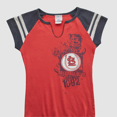 St. Louis Cardinals Genuine Merchandise 2000s T-shirt - Red - Vintage - Fanatics Online