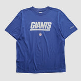 Fanatics New York Giants Reebok 2000s T-shirt Blue Vintage
