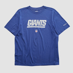 Fanatics New York Giants Reebok 2000s T-shirt Blue Vintage