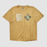 Fanatics New Orleans Saints NFL 2010s T-shirt Yellow Vintage