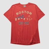 Boston Red Sox Genuine Merchandise 2000s T-shirt - Red - Vintage - Fanatics Discount
