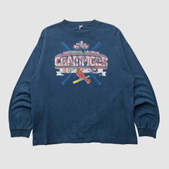 St. Louis Cardinals Alstyle 2011 Long Sleeve T-shirt - Navy - Vintage - Fanatics Lifestyle