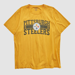 Fanatics Pittsburgh Steelers Reebok 2000s T-shirt Yellow Vintage