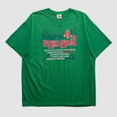 Boston Red Sox Majestic 2000s T-shirt - Green - XVintage - Fanatics Discount