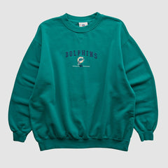 Fanatics Miami Dolphins NFL 2000s Pullover Sweatshirt Teal Vintage
