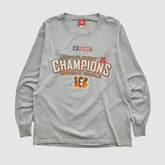 Fanatics Cincinnati Bengals NFL 2005 Long Sleeve T-shirt Heather Gray Vintage
