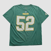 Fanatics Green Bay Packers NFL 2010s T-shirt Green Vintage