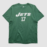 Fanatics New York Jets Reebok 2000s T-shirt Green Vintage