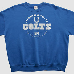 Fanatics Indianapolis Colts NFL 2000s Pullover Sweatshirt Blue Vintage