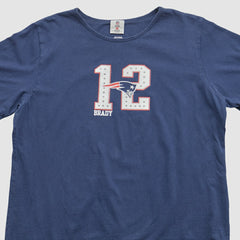 Fanatics New England Patriots NFL 2000s T-shirt Navy Vintage