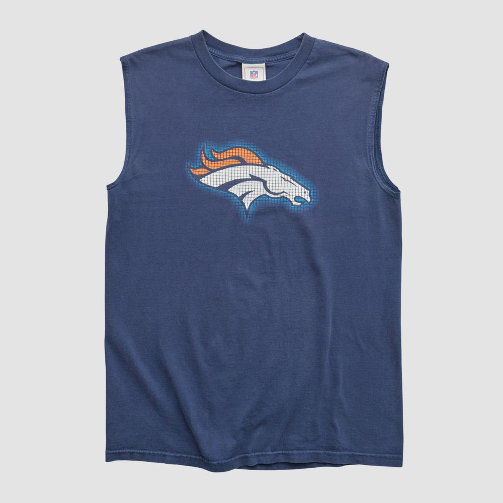 Fanatics Denver Broncos NFL 2000s Tank Navy Vintage