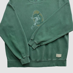 Fanatics Green Bay Packers Reebok 2000s Pullover Sweatshirt Green Vintage