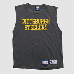 Fanatics Pittsburgh Steelers Champion 1994 Tank Black Vintage