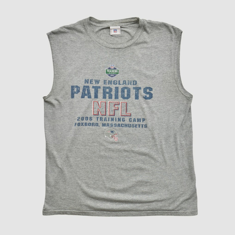 Fanatics New England Patriots NFL 2006 Tank Heather Gray Vintage