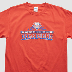 Philadelphia Phillies Gildan 2008 T-shirt - Red - Vintage - Fanatics Lifestyle