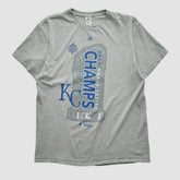 Kansas City Royals Delta 2015 T-shirt - Heather Gray - Vintage - Fanatics Lifestyle