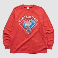 St. Louis Cardinals Alstyle 2013 Long Sleeve T-shirt - Red - Vintage - Fanatics Discount