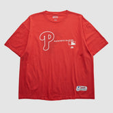 Philadelphia Phillies Majestic 2000s T-shirt - Red - 2XVintage - Fanatics Online