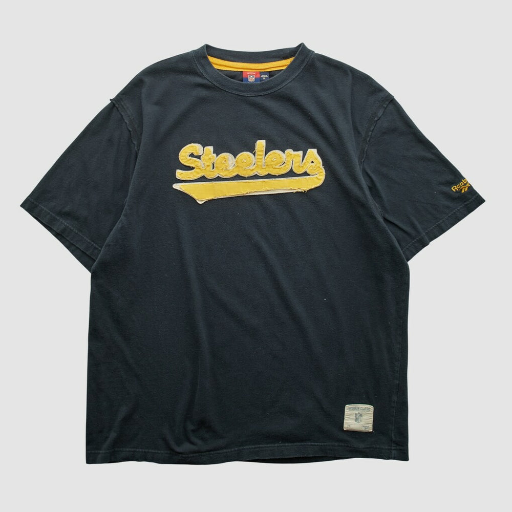 Fanatics Pittsburgh Steelers Reebok 2000s T-shirt Black Vintage