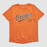 Baltimore Orioles Majestic 2000s T-shirt - Orange - Vintage - Fanatics Lifestyle