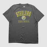 Fanatics Pittsburgh Steelers NFL 2010s T-shirt Dark Heather Gray Vintage