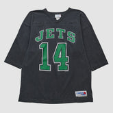 Fanatics New York Jets Chalk Line 90s T-shirt Black Vintage